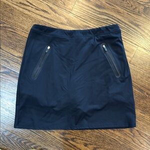 Clover by Bobby Jones Performance Classic Black Women's Golf Skort (Skirt) M